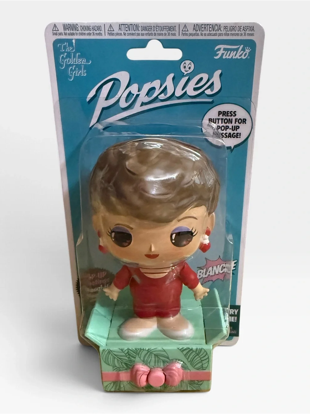Funko Popsies The Golden Girls Blanche Vinyl Collectible Greeting Figure